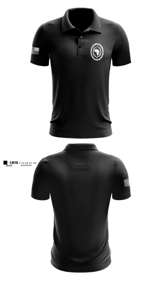 Long Sleeve Performance Polo, USAFRICOM, Army, Teamtime, Team time, sublimation, custom sports apparel, team uniforms, spirit wear, spiritwear, sports uniforms, custom shirts, team store, custom team store, fundraiser sports, apparel fundraiser