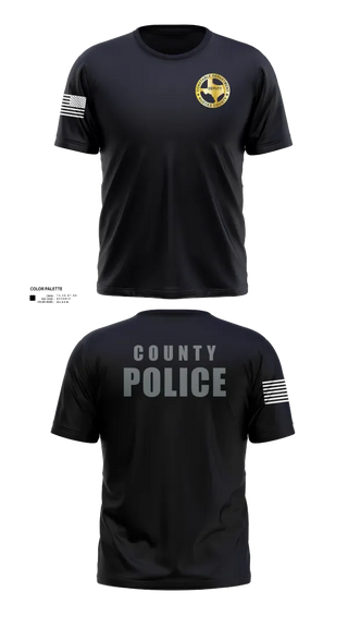 Short Sleeve Performance Shirt, Nueces County Constable PCT4, , Teamtime, Team time, sublimation, custom sports apparel, team uniforms, spirit wear, spiritwear, sports uniforms, custom shirts, team store, custom team store, fundraiser sports, apparel fundraiser