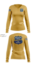 Choir Practice Podcast 63786957 Women's Long Sleeve V-neck Shirt - 22