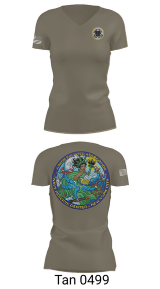 Womens Short Sleeve Vneck Shirt, NYC JEA, , Teamtime, Team time, sublimation, custom sports apparel, team uniforms, spirit wear, spiritwear, sports uniforms, custom shirts, team store, custom team store, fundraiser sports, apparel fundraiser