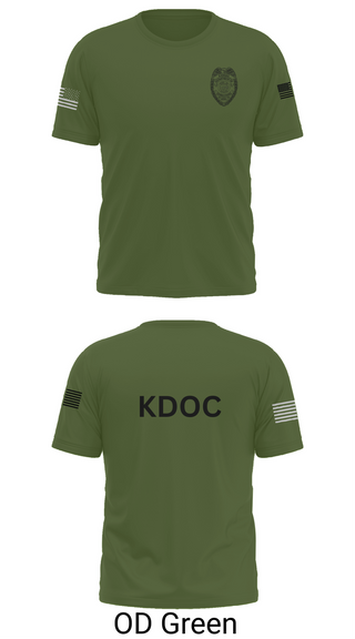 Old School Cotton Feel Shirt, KDOC, Police, Teamtime, Team time, sublimation, custom sports apparel, team uniforms, spirit wear, spiritwear, sports uniforms, custom shirts, team store, custom team store, fundraiser sports, apparel fundraiser