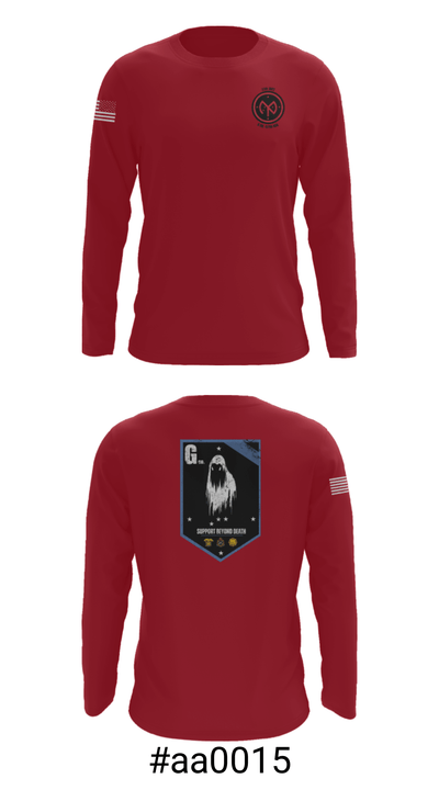 G Co 427th 38231110 Long Sleeve Performance Shirt - 3