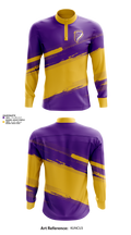 Purvis Middle School Cheer 52252572 Quarter Zip Jacket - 1