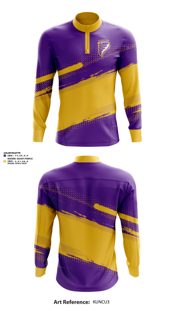 Quarter Zip Jacket, Purvis Middle School Cheer, Cheer, Teamtime, Team time, sublimation, custom sports apparel, team uniforms, spirit wear, spiritwear, sports uniforms, custom shirts, team store, custom team store, fundraiser sports, apparel fundraiser
