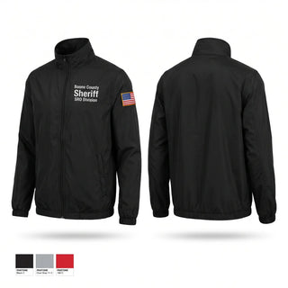 Windbreaker, Boone County Sheriff / SRO Division, Police, Teamtime, Team time, sublimation, custom sports apparel, team uniforms, spirit wear, spiritwear, sports uniforms, custom shirts, team store, custom team store, fundraiser sports, apparel fundraiser