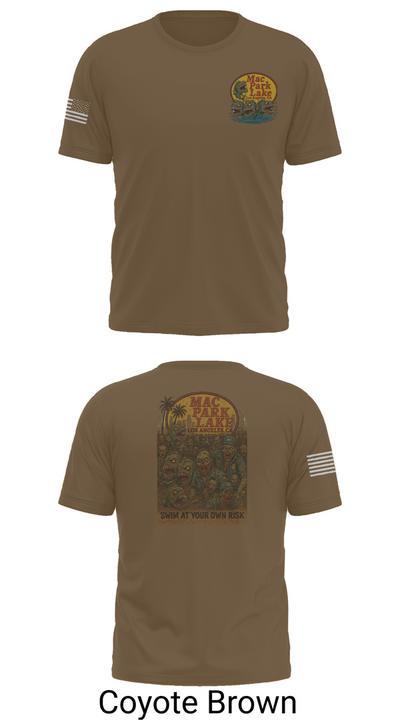 MACARTHUR PARK UNIT 16981211 Old School Cotton Feel Shirt - 10