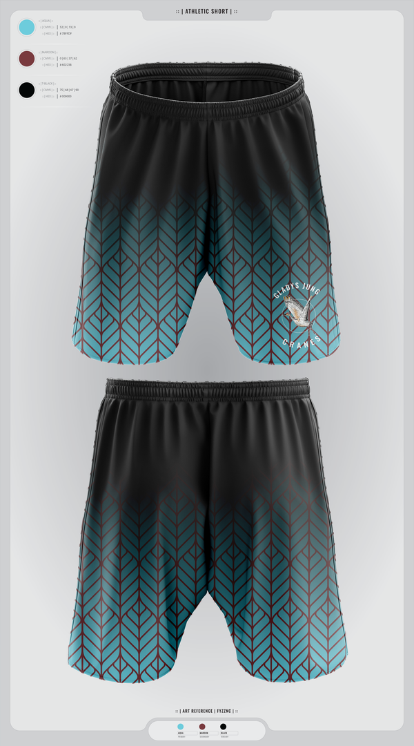 Athletic Shorts With Pockets, Cranes, Spirit Store, Teamtime, Team time, sublimation, custom sports apparel, team uniforms, spirit wear, spiritwear, sports uniforms, custom shirts, team store, custom team store, fundraiser sports, apparel fundraiser