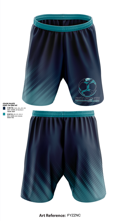 Somerset Sky Pointe Men's Soccer 8963849 Athletic Shorts With Pockets - 1