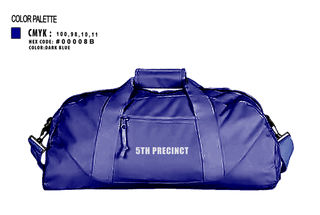 Duffle Bag, 5th Precinct, Police, Teamtime, Team time, sublimation, custom sports apparel, team uniforms, spirit wear, spiritwear, sports uniforms, custom shirts, team store, custom team store, fundraiser sports, apparel fundraiser