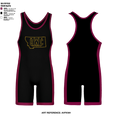 Billings wrestling club 97002410 Wrestling Singlet - 2