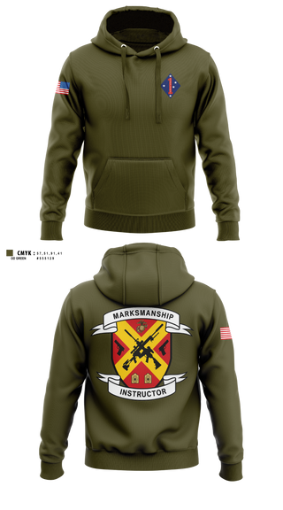 Hoodie, FMTC Division School, Marines, Teamtime, Team time, sublimation, custom sports apparel, team uniforms, spirit wear, spiritwear, sports uniforms, custom shirts, team store, custom team store, fundraiser sports, apparel fundraiser