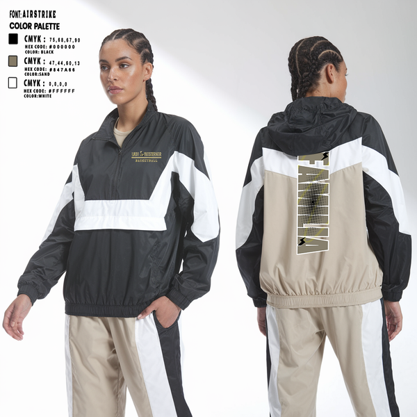 Windbreaker, Lubbock High Lady Westerners, Women's Basketball, Teamtime, Team time, sublimation, custom sports apparel, team uniforms, spirit wear, spiritwear, sports uniforms, custom shirts, team store, custom team store, fundraiser sports, apparel fundraiser