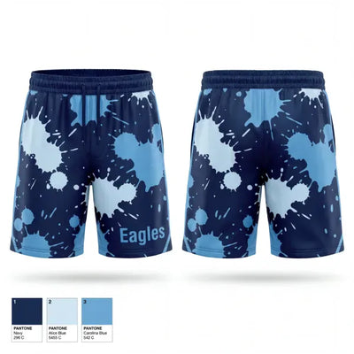 Eagles 36318640 Athletic Shorts With Pockets - 1