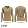 Dustdevil Detachment 78561353 Women's Long Sleeve V-neck Shirt - 1