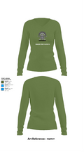 Charlie BTRY 2-114th FA 81101769 Women's Long Sleeve V-neck Shirt - 40