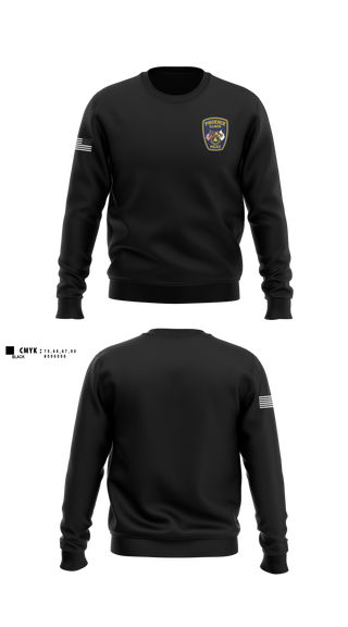 Crew Neck Sweatshirt, Phoenix Police Department, Police, Teamtime, Team time, sublimation, custom sports apparel, team uniforms, spirit wear, spiritwear, sports uniforms, custom shirts, team store, custom team store, fundraiser sports, apparel fundraiser