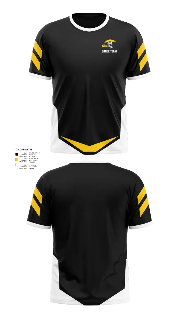 Short Sleeve Performance Shirt, Waupun Middle School Dance Team, Cheer, Teamtime, Team time, sublimation, custom sports apparel, team uniforms, spirit wear, spiritwear, sports uniforms, custom shirts, team store, custom team store, fundraiser sports, apparel fundraiser