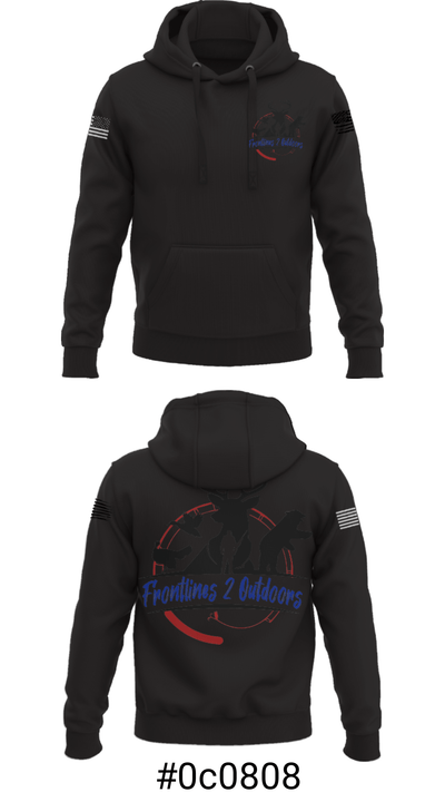 Frontlines 2 Outdoors (F2O) 57346887 Hoodie - 17