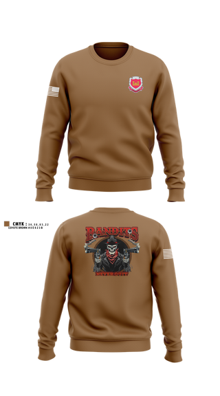 Crew Neck Sweatshirt, 1156 ENCO, Army, Teamtime, Team time, sublimation, custom sports apparel, team uniforms, spirit wear, spiritwear, sports uniforms, custom shirts, team store, custom team store, fundraiser sports, apparel fundraiser