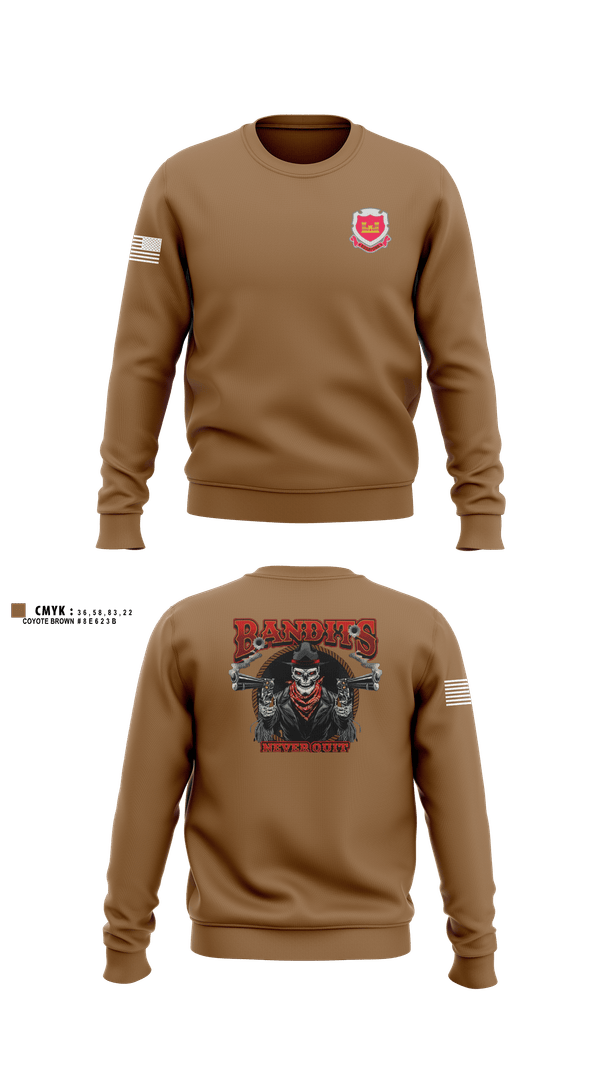 Crew Neck Sweatshirt, 1156 ENCO, Army, Teamtime, Team time, sublimation, custom sports apparel, team uniforms, spirit wear, spiritwear, sports uniforms, custom shirts, team store, custom team store, fundraiser sports, apparel fundraiser