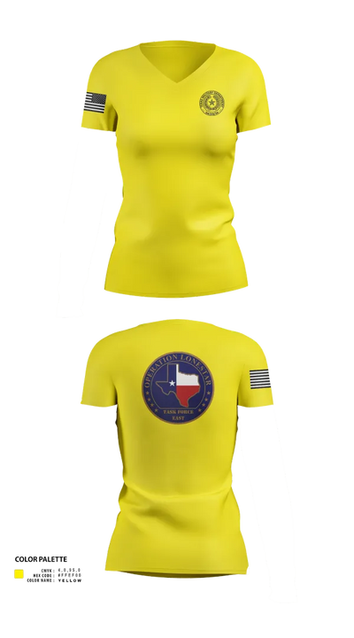 Operation Lone Star 32688468 Women's Short Sleeve V-neck Shirt - 24
