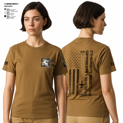 Jet Det 9275706 Women's Short Sleeve V-neck Shirt - 6