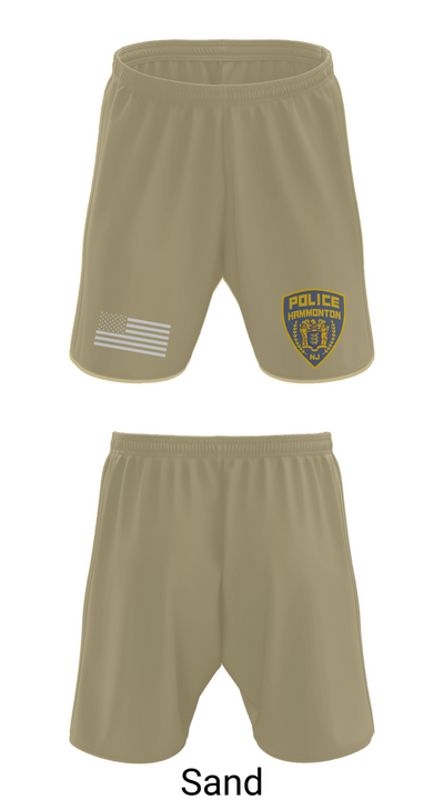 Hammonton Police 88438109 Athletic Shorts With Pockets - 85