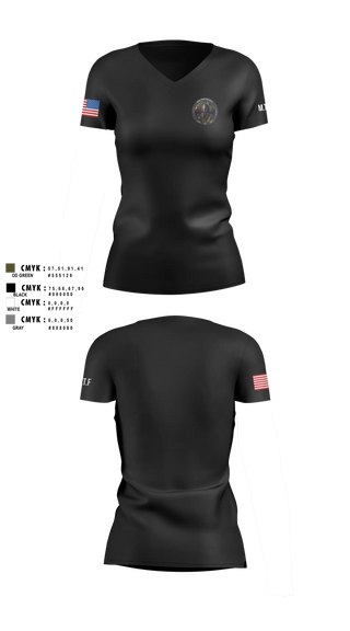 Womens Short Sleeve Vneck Shirt, Major Theft Task Force, Police, Teamtime, Team time, sublimation, custom sports apparel, team uniforms, spirit wear, spiritwear, sports uniforms, custom shirts, team store, custom team store, fundraiser sports, apparel fundraiser