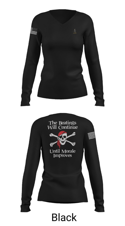 Delta Co. 1-3 AB 28832353 Women's Long Sleeve V-neck Shirt - 37