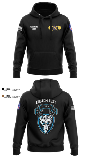 Hoodie, 1st Platoon, 95th CBRN, Army, Teamtime, Team time, sublimation, custom sports apparel, team uniforms, spirit wear, spiritwear, sports uniforms, custom shirts, team store, custom team store, fundraiser sports, apparel fundraiser