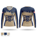 NYPD Auto Crime Women's Long Sleeve V-neck Shirt - 1