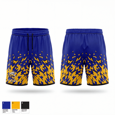Lakeview Spartans Athletic Shorts With Pockets - 1