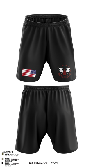 Athletic Shorts With Pockets, CCo, 1-508PIR (OG), Army, Teamtime, Team time, sublimation, custom sports apparel, team uniforms, spirit wear, spiritwear, sports uniforms, custom shirts, team store, custom team store, fundraiser sports, apparel fundraiser