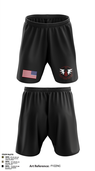 CCo, 1-508PIR (OG) Athletic Shorts With Pockets - 9