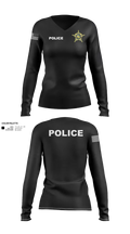 St. Joseph County Police Department 17172359 Women's Long Sleeve V-neck Shirt - 85