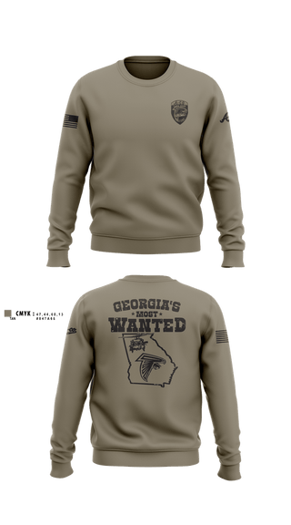 Crew Neck Sweatshirt, A-Co 1-171, National Guard, Teamtime, Team time, sublimation, custom sports apparel, team uniforms, spirit wear, spiritwear, sports uniforms, custom shirts, team store, custom team store, fundraiser sports, apparel fundraiser