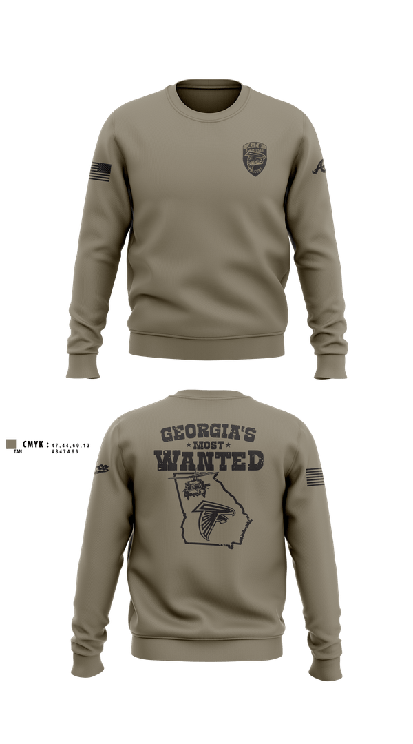 Crew Neck Sweatshirt, A-Co 1-171, National Guard, Teamtime, Team time, sublimation, custom sports apparel, team uniforms, spirit wear, spiritwear, sports uniforms, custom shirts, team store, custom team store, fundraiser sports, apparel fundraiser