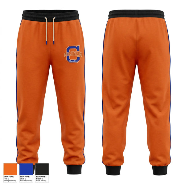 Sweatpants, Columbus High School Wrestling, Wrestling, Teamtime, Team time, sublimation, custom sports apparel, team uniforms, spirit wear, spiritwear, sports uniforms, custom shirts, team store, custom team store, fundraiser sports, apparel fundraiser