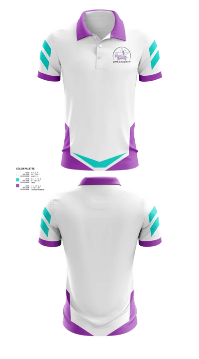 Raise the Barre Dance Academy 64981238 Short Sleeve Performance Polo - 21