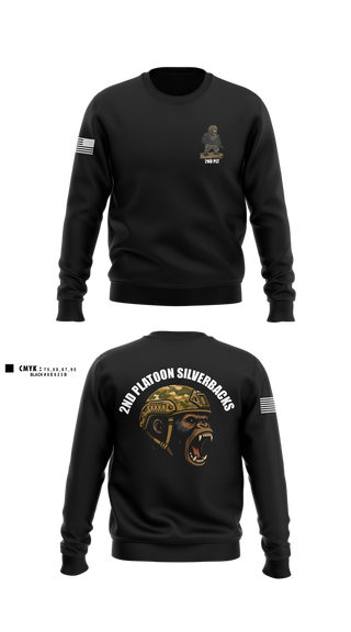 Crew Neck Sweatshirt, 1136th MP Co, , Teamtime, Team time, sublimation, custom sports apparel, team uniforms, spirit wear, spiritwear, sports uniforms, custom shirts, team store, custom team store, fundraiser sports, apparel fundraiser