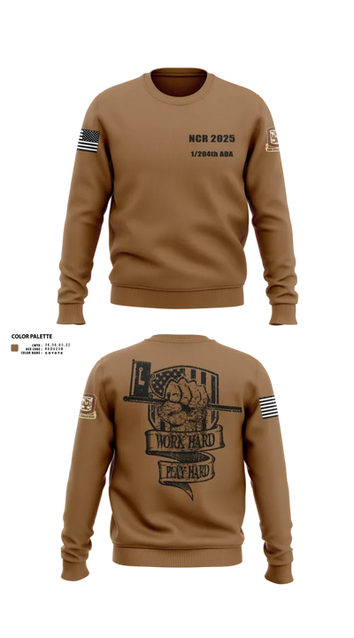 1/204th ADA 3113365 Crew Neck Sweatshirt - 25