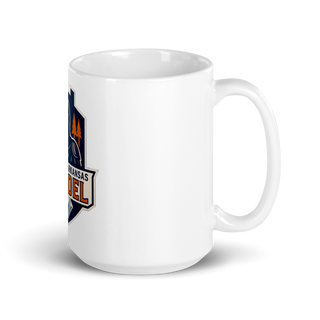 Northwest Arkansas Citadel 63314018 White Glossy Mug - Small