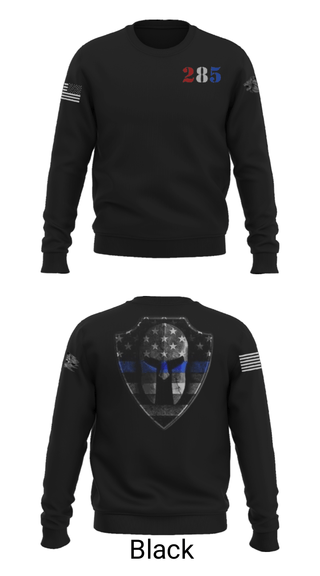 Crew Neck Sweatshirt, , Police, Teamtime, Team time, sublimation, custom sports apparel, team uniforms, spirit wear, spiritwear, sports uniforms, custom shirts, team store, custom team store, fundraiser sports, apparel fundraiser