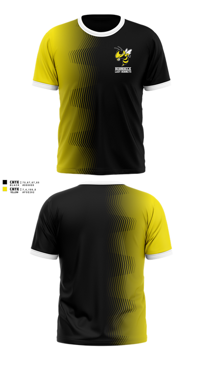 Hornbeck Lady Hornets 8637101 Short Sleeve Performance Shirt - 3