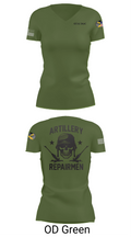 ARMT 1-320th Field Artillery 75505758 Women's Short Sleeve V-neck Shirt - 48
