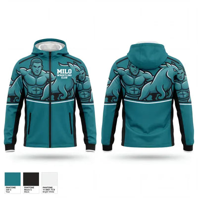 Milo Wrestling Club 96629941 Windbreaker - 1