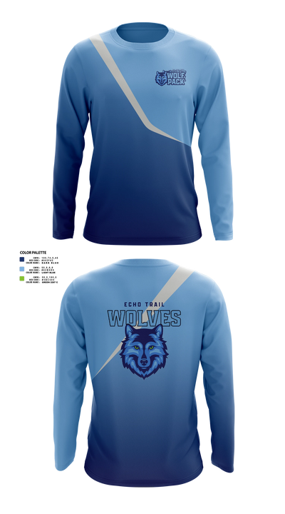 Echo Trail Wolfpack Long Sleeve Shooting Shirt - 4