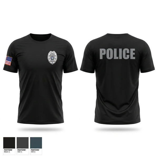 Short Sleeve Performance Shirt, Bridgeton Police Department, Police, Teamtime, Team time, sublimation, custom sports apparel, team uniforms, spirit wear, spiritwear, sports uniforms, custom shirts, team store, custom team store, fundraiser sports, apparel fundraiser