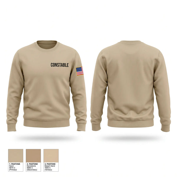 Crew Neck Sweatshirt, Constable, Police, Teamtime, Team time, sublimation, custom sports apparel, team uniforms, spirit wear, spiritwear, sports uniforms, custom shirts, team store, custom team store, fundraiser sports, apparel fundraiser