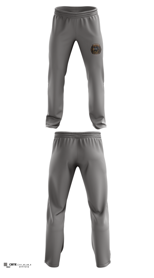 Sweatpants, Tawakoni South Volunteer Fire Department, Fire Department, Teamtime, Team time, sublimation, custom sports apparel, team uniforms, spirit wear, spiritwear, sports uniforms, custom shirts, team store, custom team store, fundraiser sports, apparel fundraiser